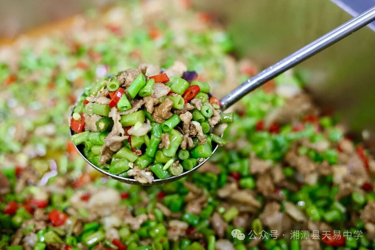 科学膳食 营养均衡——天易中学第十周食谱