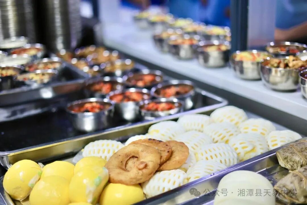 科学膳食 营养均衡——天易中学第一周食谱