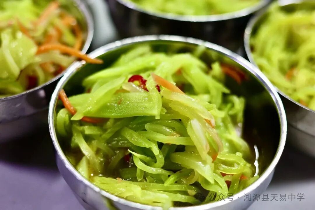 科学膳食 营养均衡——天易中学第九周食谱