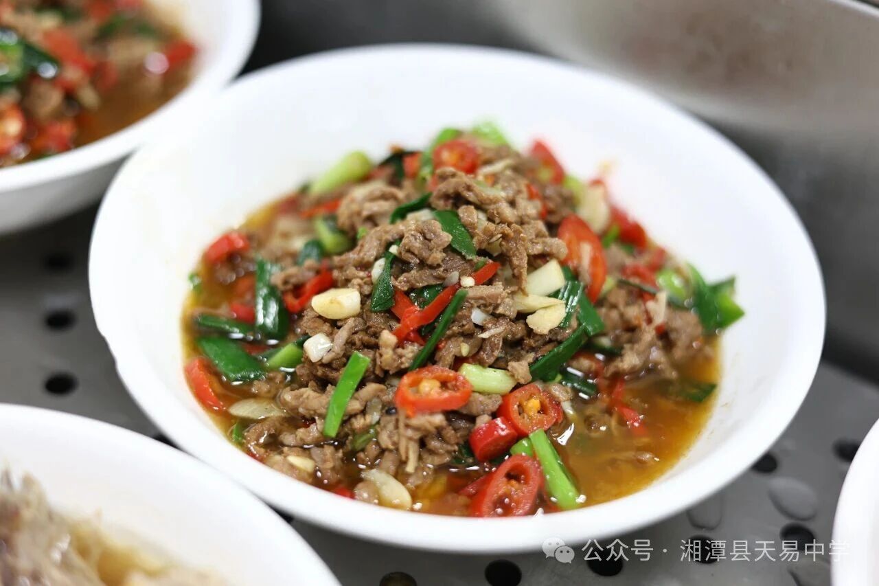 科学膳食 营养均衡—— 天易中学第六周食谱