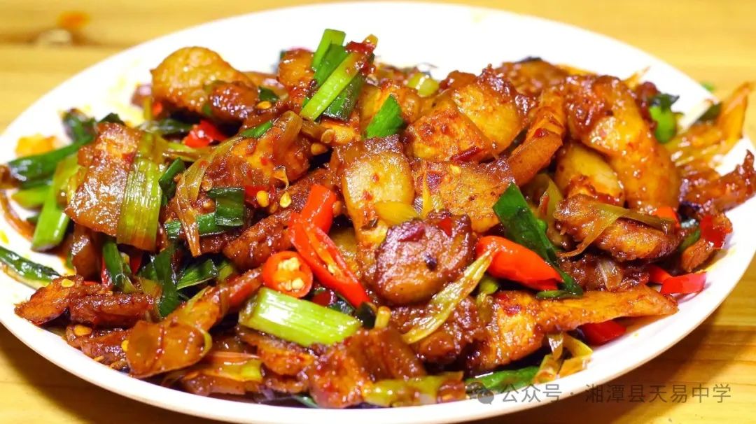 科学膳食 营养均衡——天易中学第十三周食谱